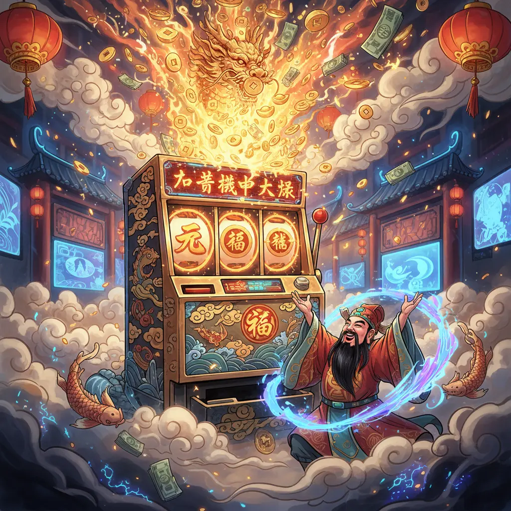賭場老虎機 - 老虎機中大獎